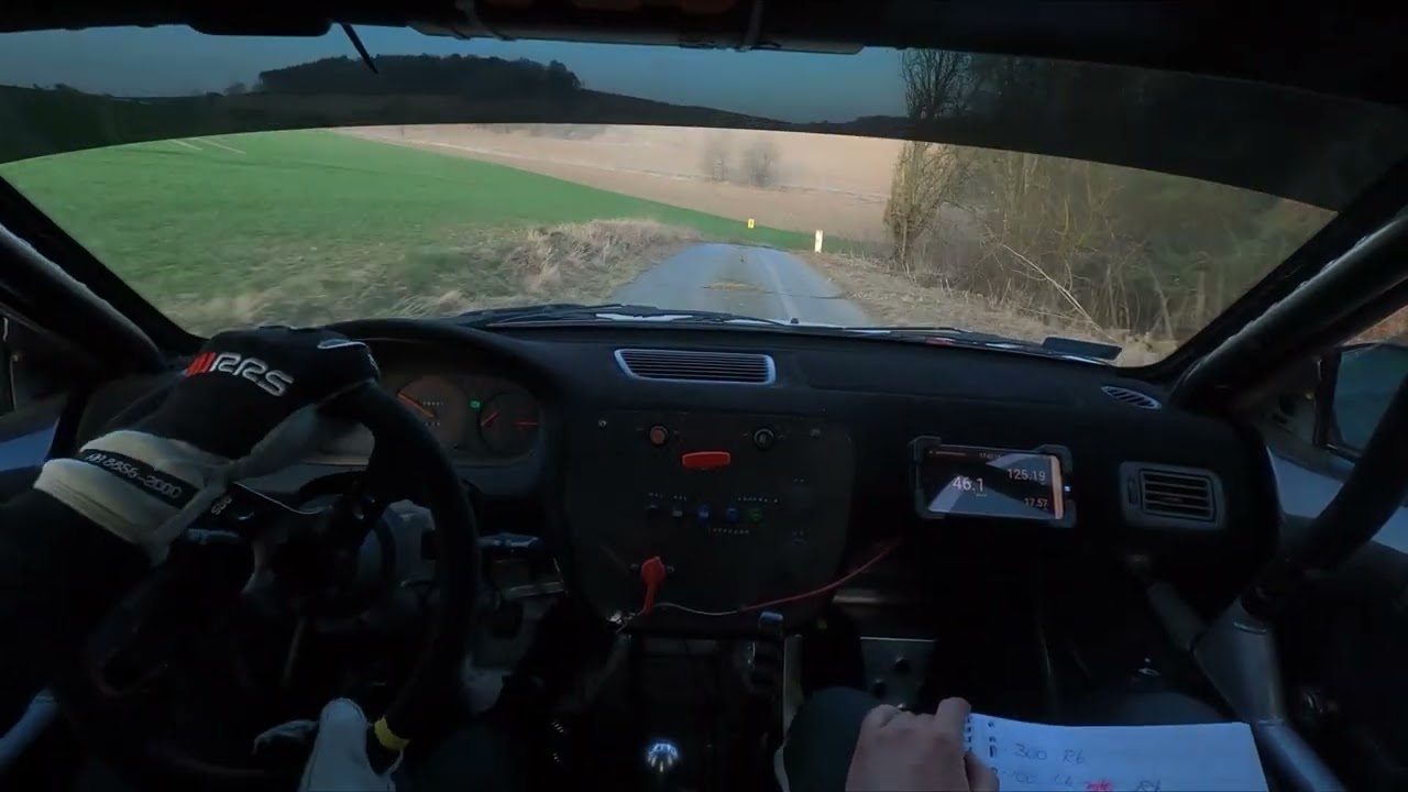 ADAC Rallye Kempenich 2025 | WP7 - PUNCTURE - PLATTFUß | Rijks/Rijks | Honda Civic 1.6 EK |