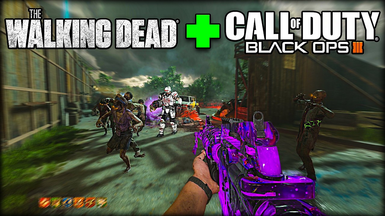 ALEXANDRIA from THE WALKING DEAD in Black Ops 3 Zombies...