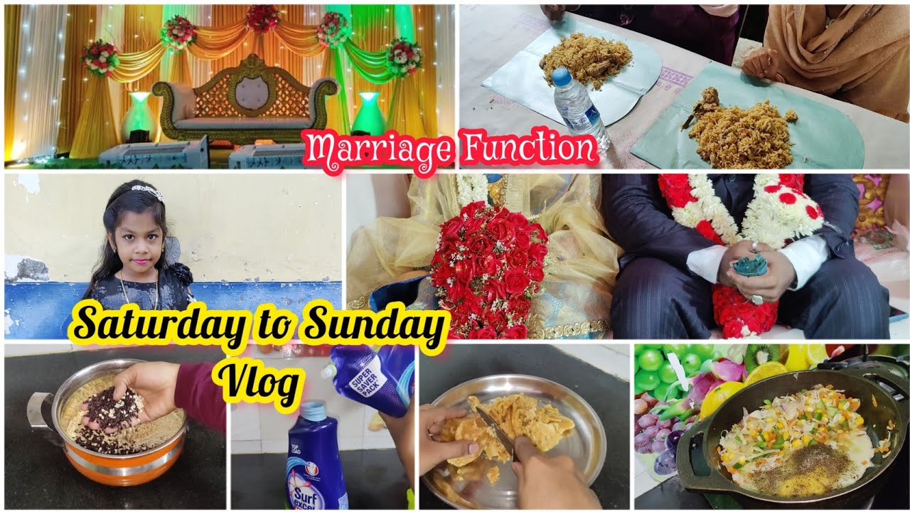நமக்கு இப்படி தான் லீவ் கிடைக்கும் / Marriage function/ day in my life