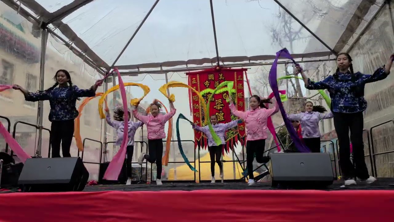 Ribbon Dance Chinese New Year 2023 // West Portal School San Francisco