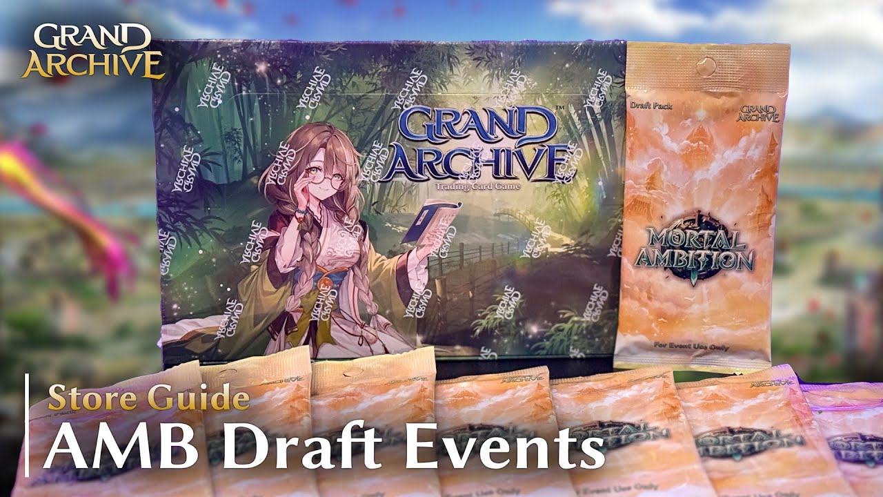 Store Guide: How to Setup and Run Draft | Grand Archive TCG