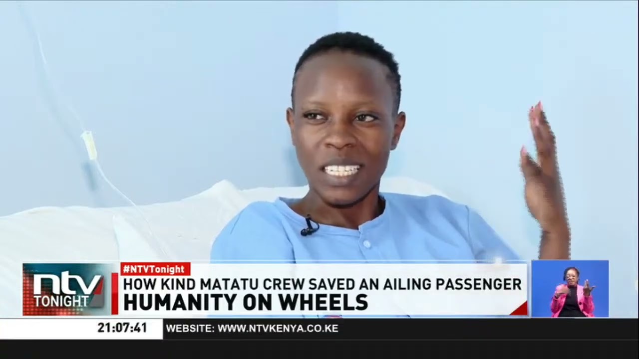 Matatu crew's kindness to sick passenger warms hearts nationwide