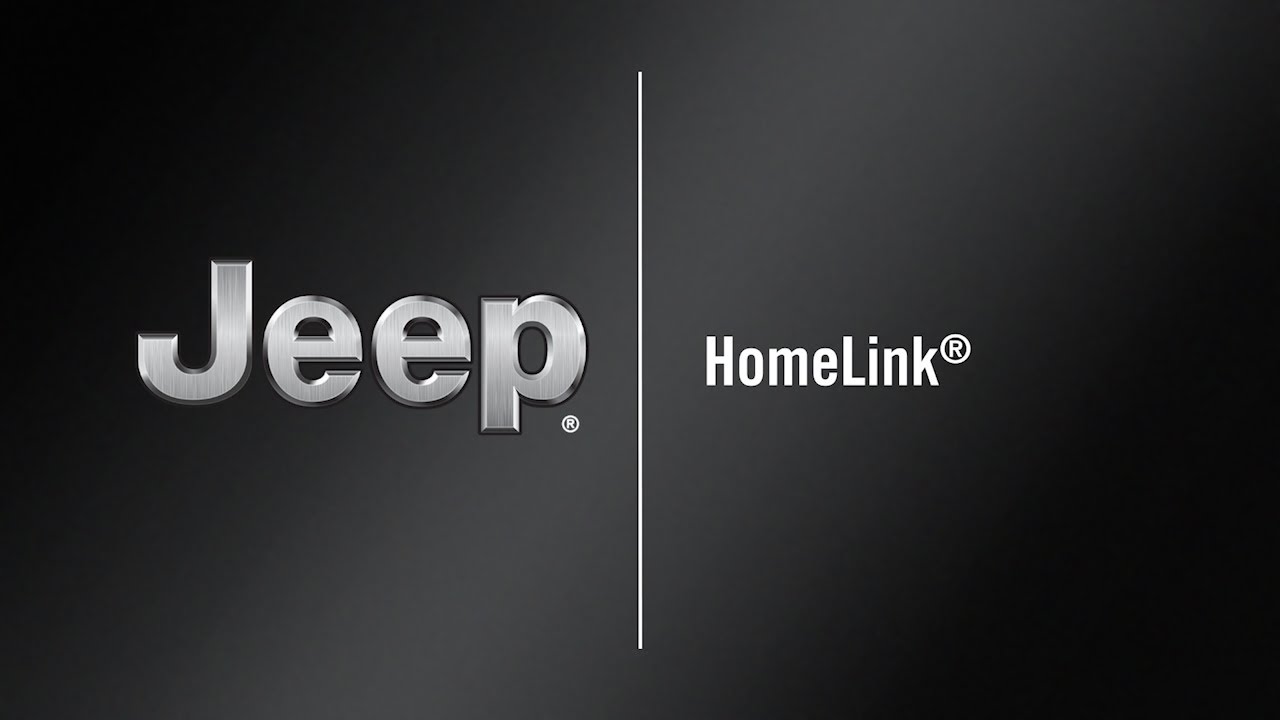 Programming HomeLink® | How To | 2020 Jeep Cherokee