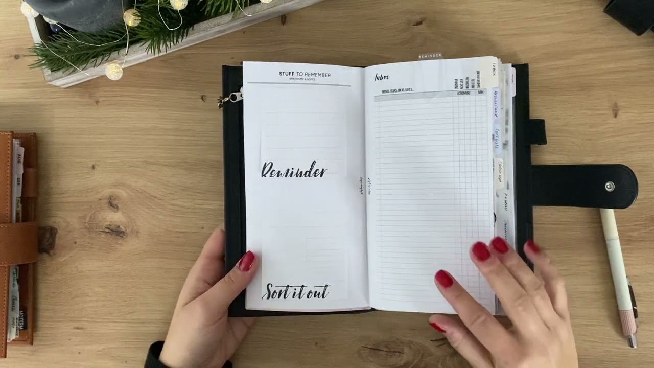 Travelers Notebook Setup - Standard TN - Moterm Compagnion