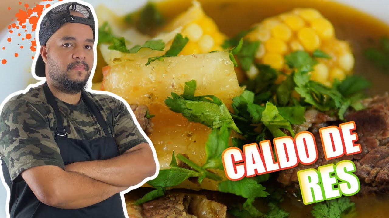 Caldo de res bien nutritivo y sabroso - como hacer caldo de res