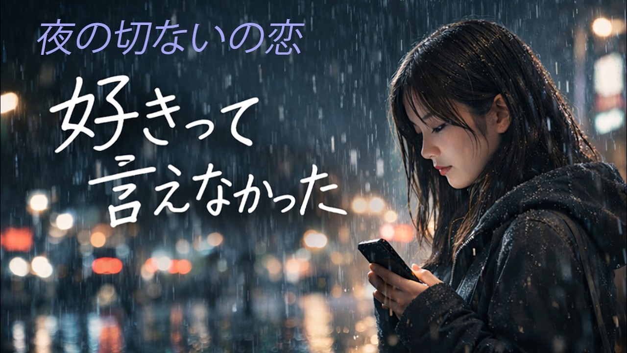 好きって言えなかった.  　좋아하지 않아.　　#好きだよ #切ない恋の歌