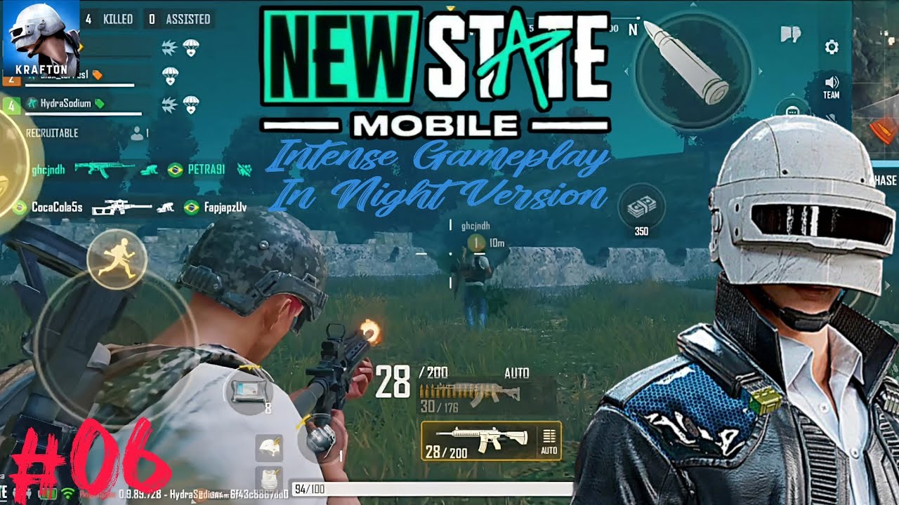 PUBG New State Mobile Match #06 | Full Action Gameplay 😱 | Clutch Moments & Fast Kills