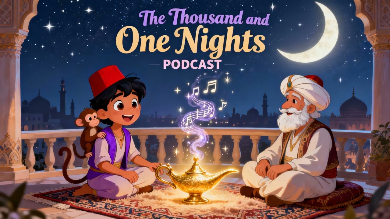 Tale of the Husband and the Parrot🌙The Thousand and One Nights Read Aloud