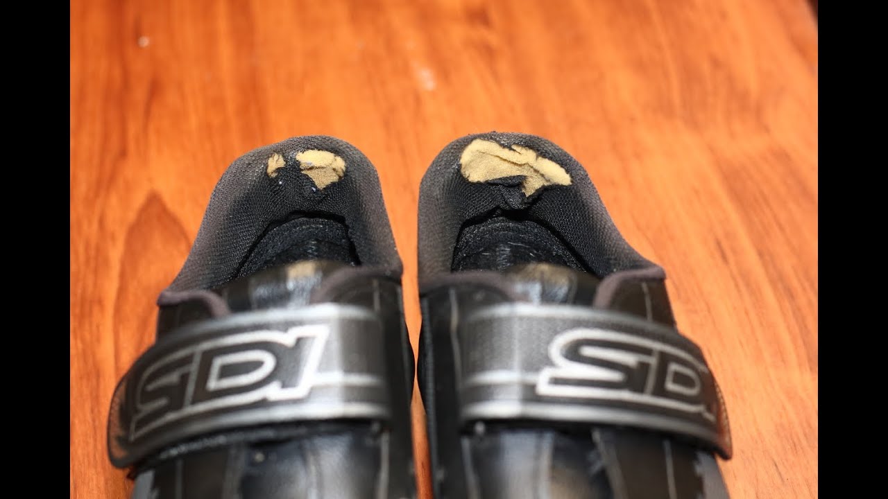 Cycling Shoe Heel Counter Lining Repair