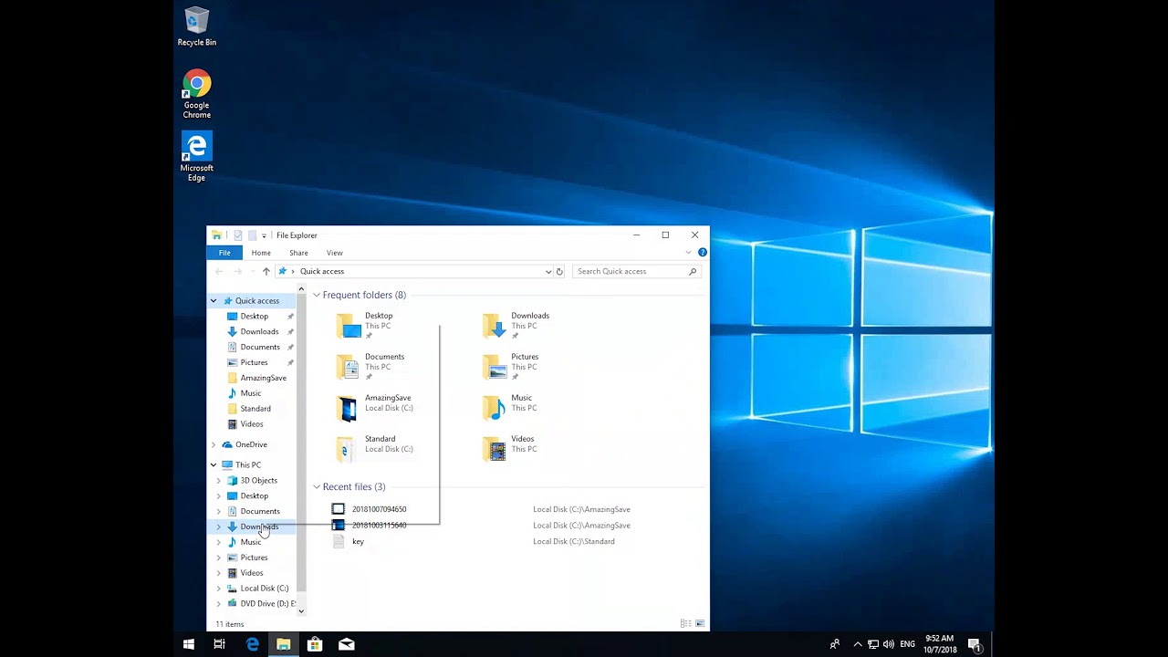 How to move default user folders to another location