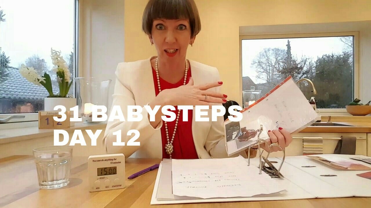 Flylady's 31 Babysteps - Day 12 (time to hit the delete button)