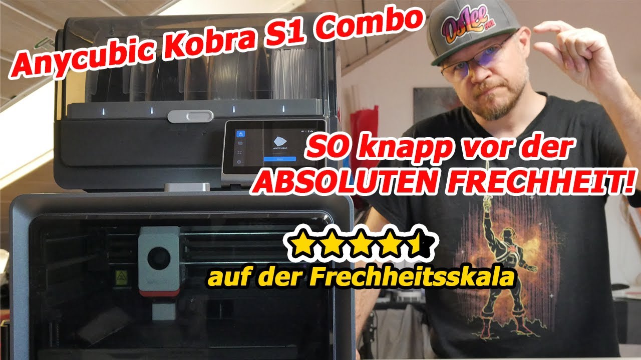 Dieser Drucker ist eine Frechheit: Anycubic Kobra S1 Combo
