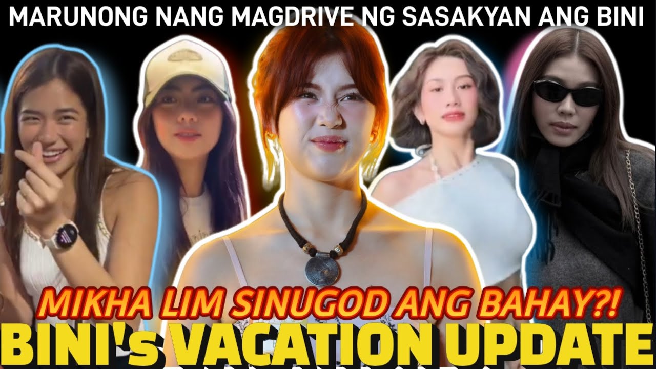 BINI's LONG VACATION UPDATE!!MIKHA LIM SINUGOD ANG BAHAY NG MGA FANS.MALOI NAGPABUNOT!!AIAH TRAVELER