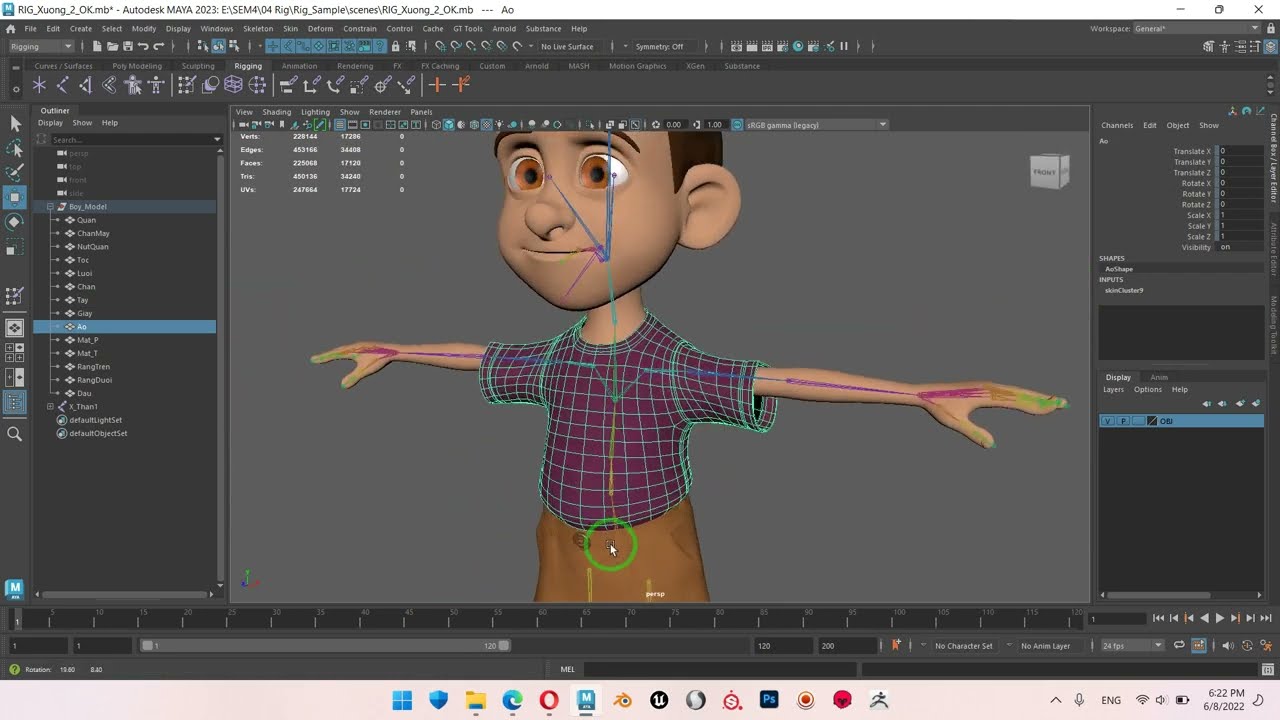 Maya 2023 I Rig I Paint Skin Weights vs Select, Copy Skin Weights