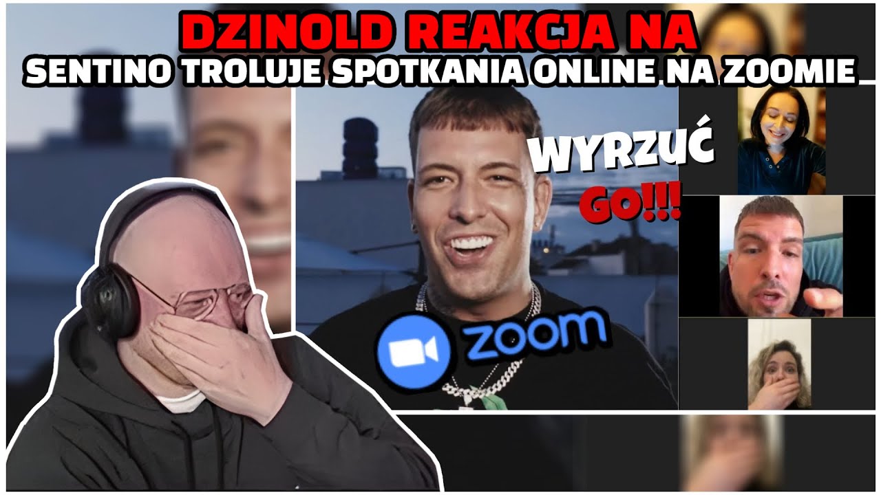 Dzinold reakcja na Młody Sarmata - SENTINO TROLUJE SPOTKANIA ONLINE NA ZOOMIE!