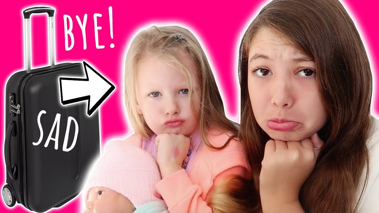 SHE LEFT US FOR THE WEEKEND!