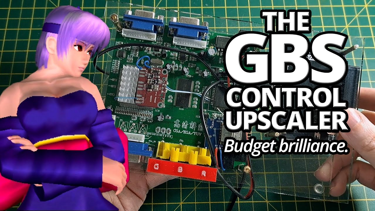 The GBS-Control - The Best Budget Friendly 1080p Upscaler for Retro Consoles!