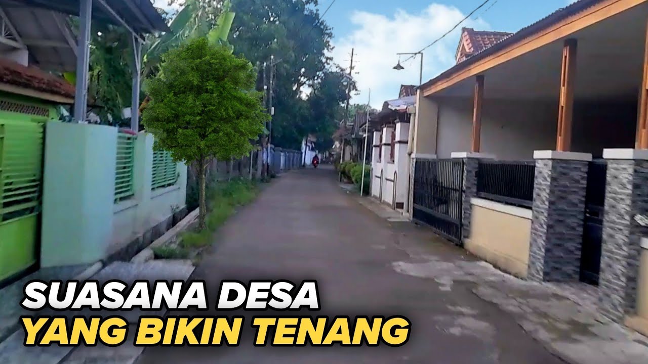 Motovlog Keliling Pedesaan Jawa Barat | Suasana Adem Desa Indramayu Bikin Hati Tenang