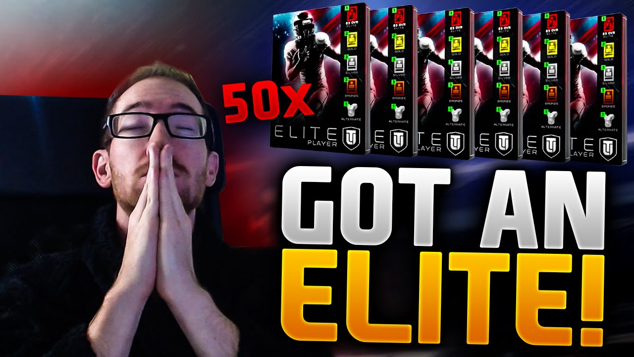 MADDEN 17 ULTIMATE TEAM 50x PRO PACK BUNDLE OPENING | OpTicBigTymeR