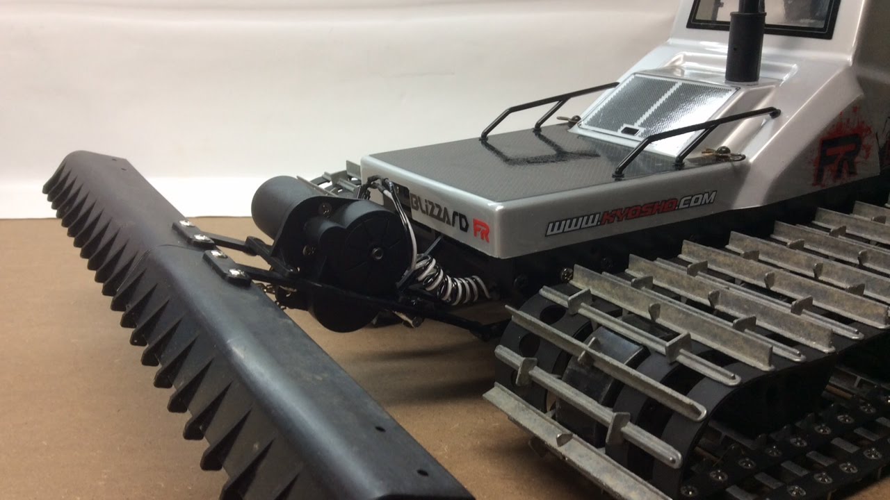 EXTREME RC 4X4 Kyosho Blizzard Tiller Conversion To 6V