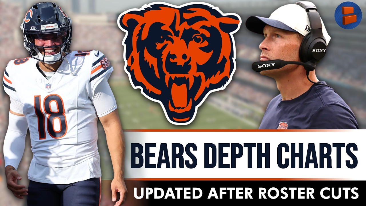 UPDATED Chicago Bears Depth Charts After NFL Roster Cuts
