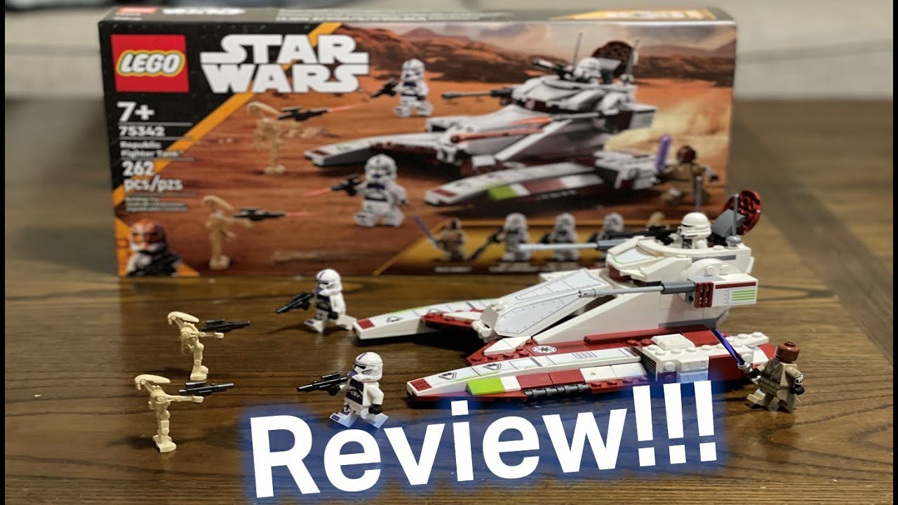 LEGO 75342 - Republic Fighter Tank - Review 2022
