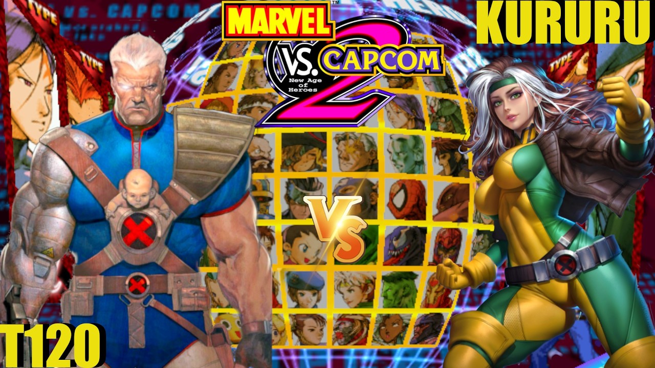 Marvel vs Capcom 2: KURURU vs T120