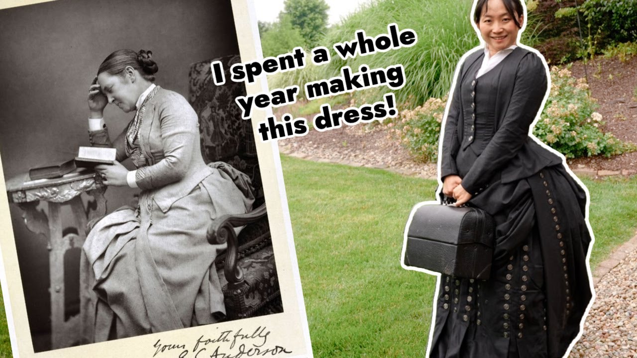 Modern Doctor puts on a Victorian Doctor Costume || Also History of the Doctors Bag and 1886 Bustles
