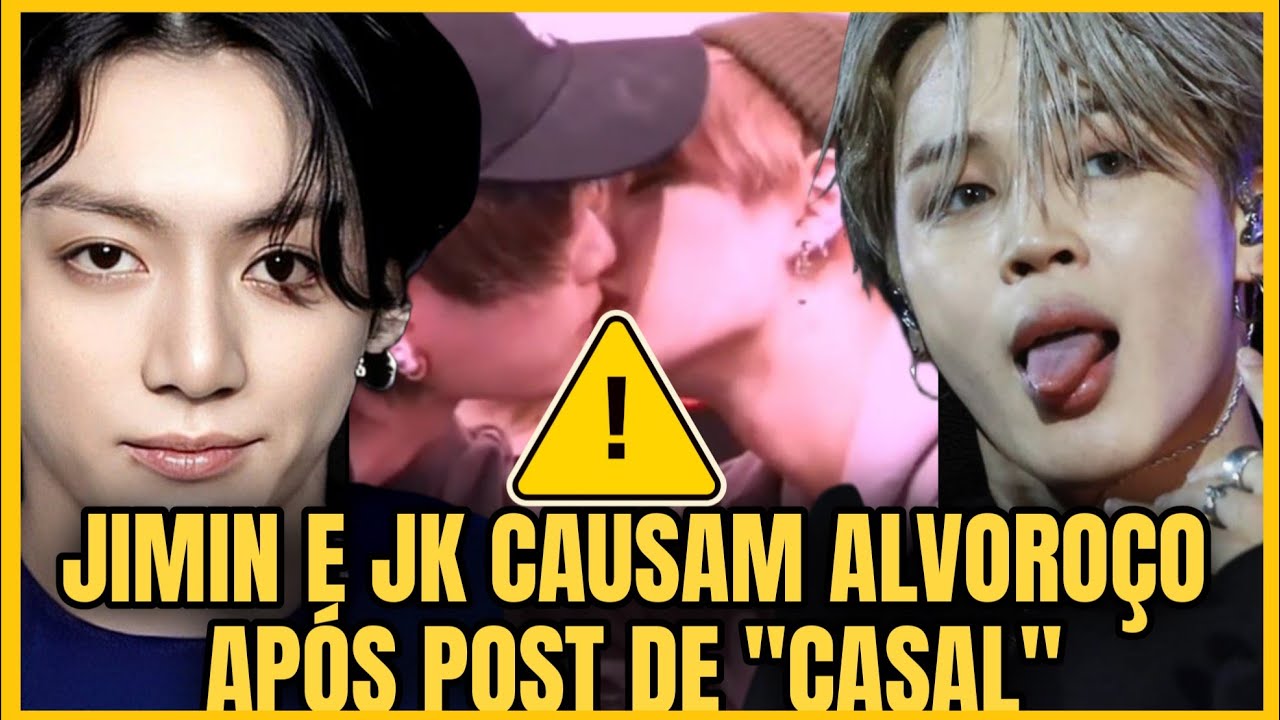 JIMIN E JK CAUSAM ALVOROÇO COLETIVO APÓS POST DE 