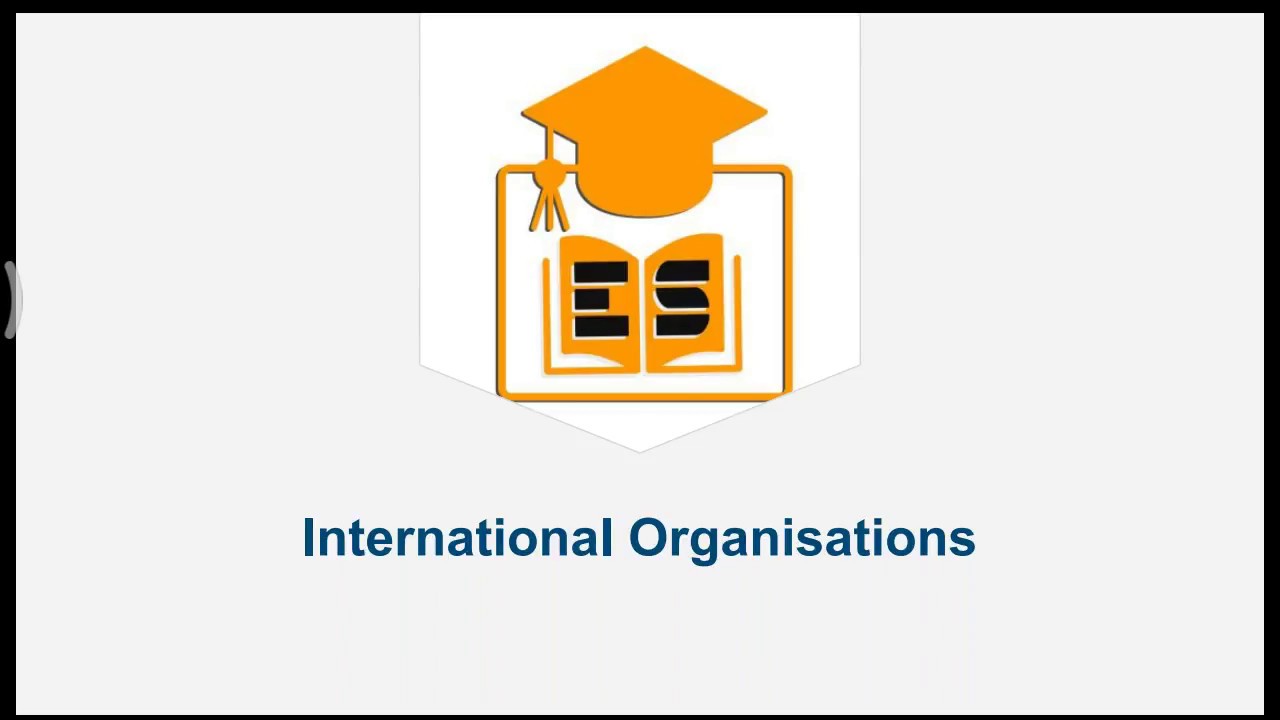 International Organisations : Introduction |Edusquad