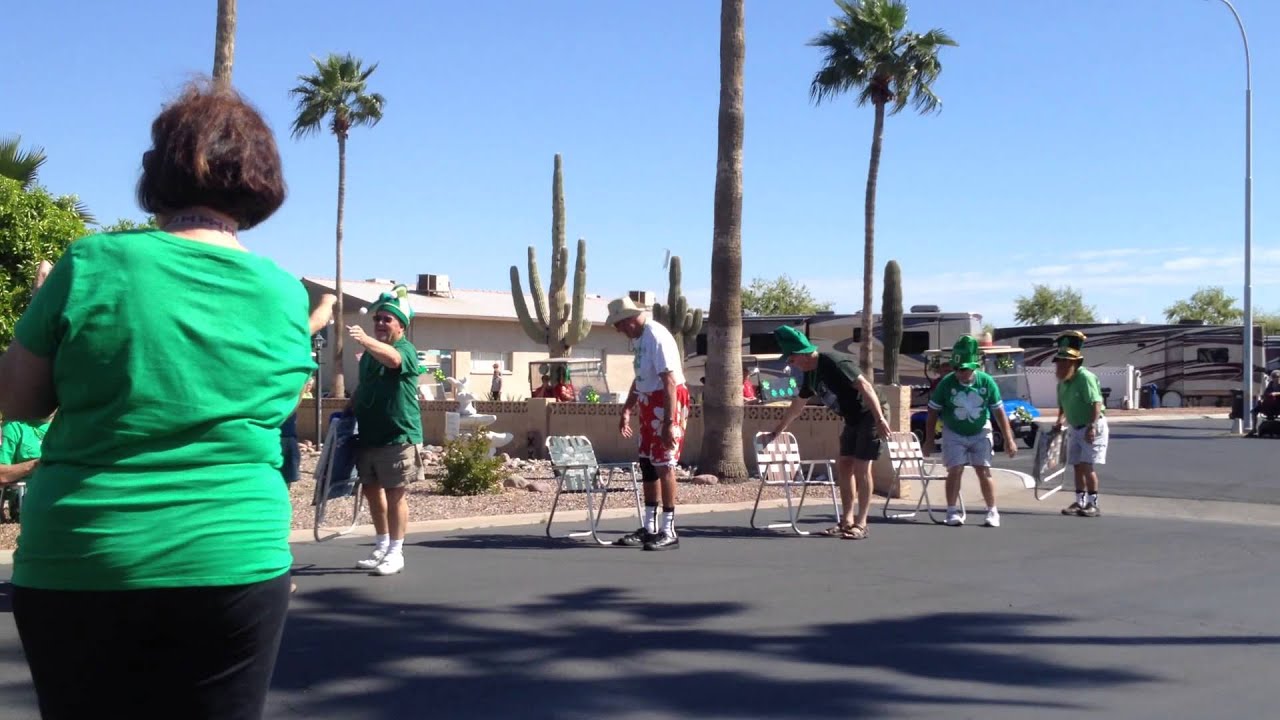 Val Vista Villages St. Patrick's Day 2015 Lawn Chair Brigade
