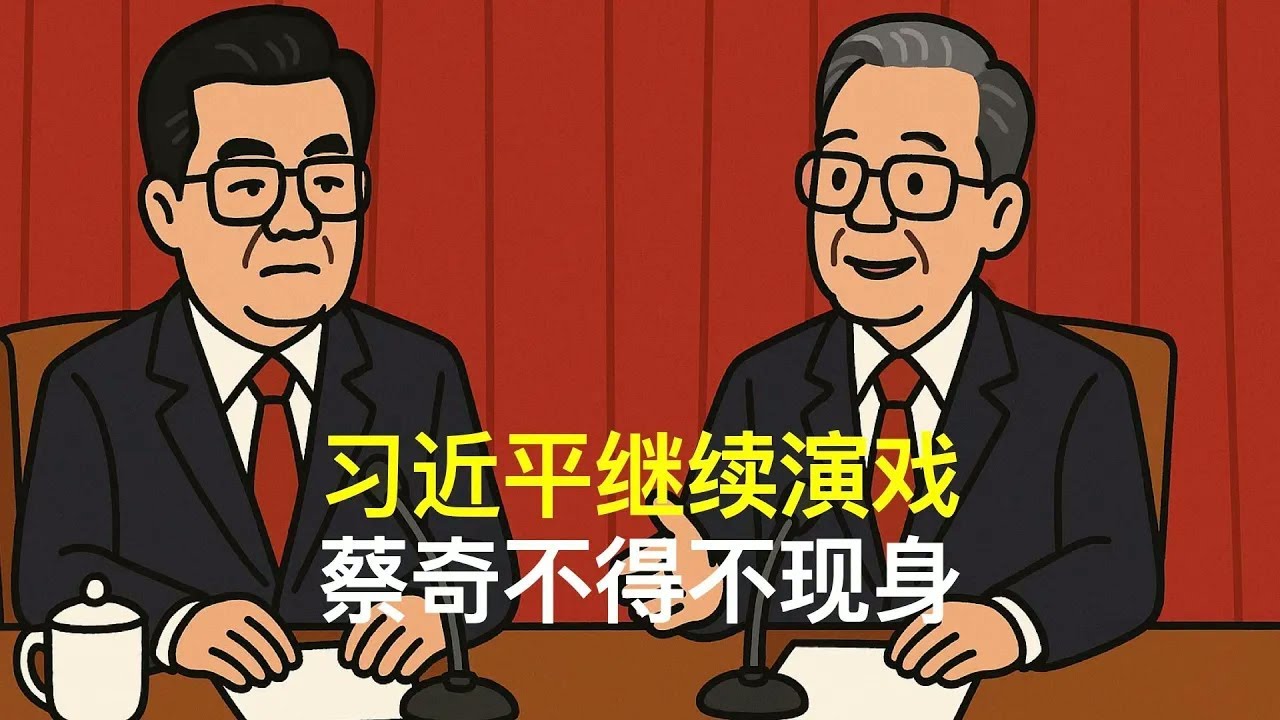 习近平继续演戏，蔡奇不得不现身｜胡锦涛｜温家宝｜张又侠｜党中央决策议事协调机构