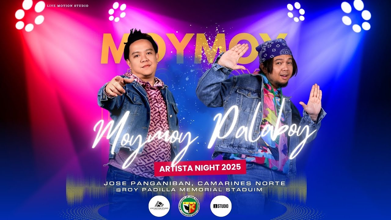 Moymoy Palaboy Full Performance Part 1 | Artista Night 2025 | Live Motion Studio