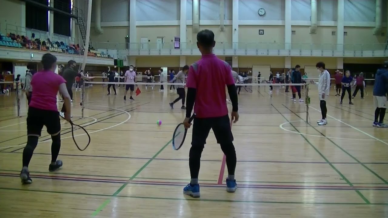2025立川シニア稲田中村ペア対杉木吉野ペア