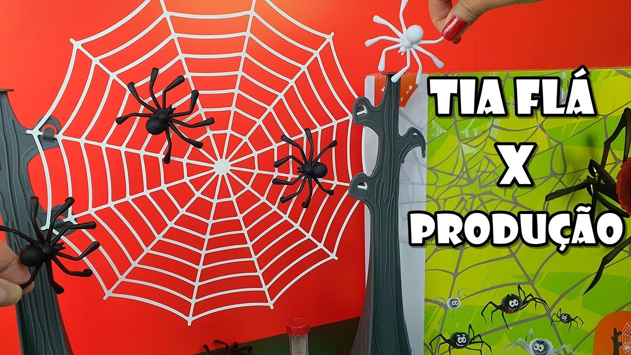 Seja RÁPIDO e Ajude As ARANHAS Na Teia! Tia Flá X Produção