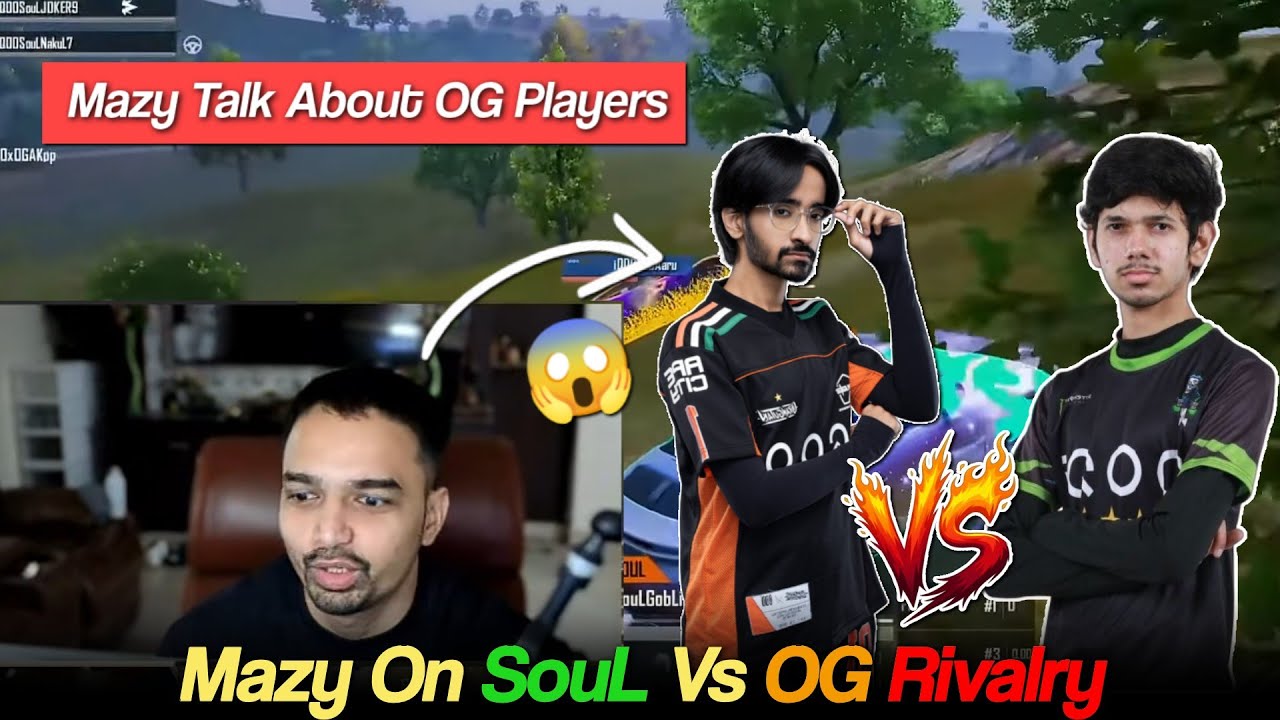 Mazy Reaction On SouL Vs OG Drop Fight🤯 | Mazy Talk About OG Players 😱