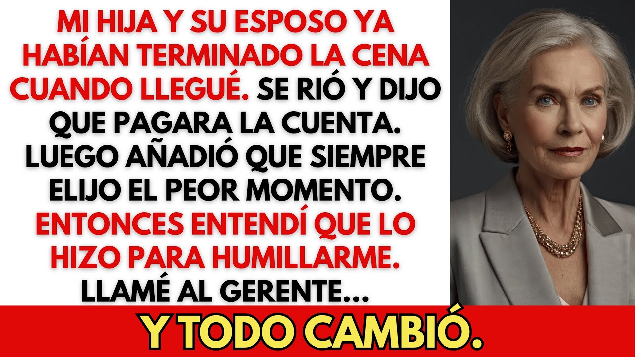 Mi hija eligió el momento equivocado para humillarme. Entonces hice algo que no esperaban