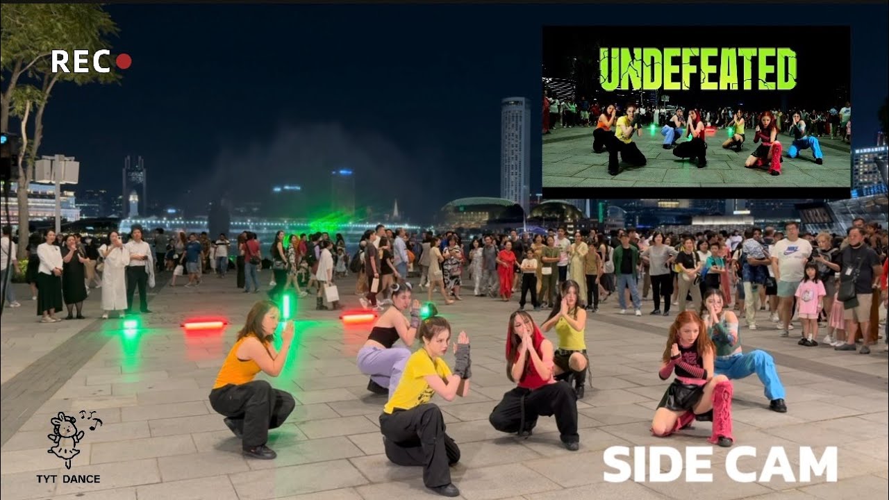 [DANCE IN PUBLIC | SIDE CAM] XG - UNDEFEATED ONE TAKE Dance Cover by TYT DANCE CREW