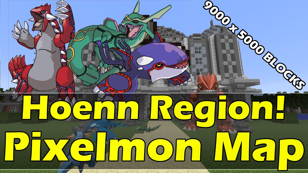 The Best Hoenn Region Pixelmon Map/Server!