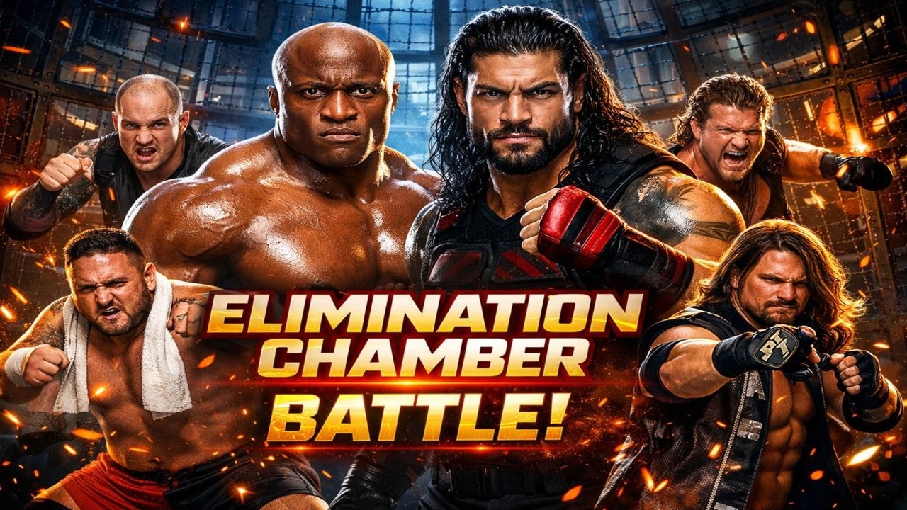 👉 6 Superstars Entered the Elimination Chamber… The Ending Shocked Everyone! 😱🔥