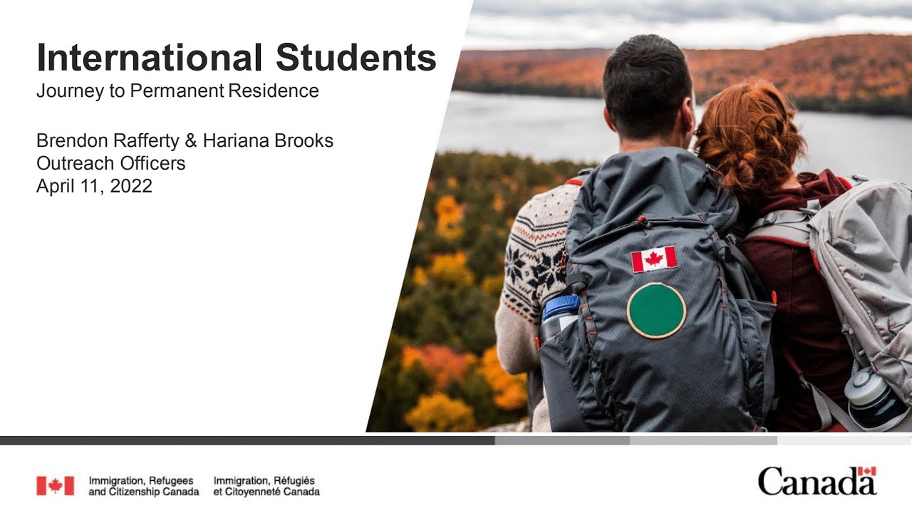 20-International Students: Journey to Permanent Residence (presented by IRCC)