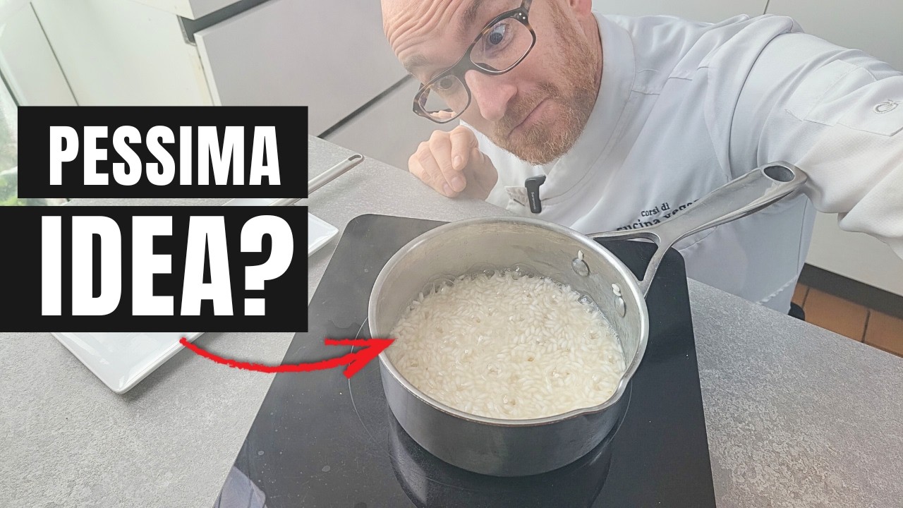 Il brodo è davvero indispensabile nel risotto?