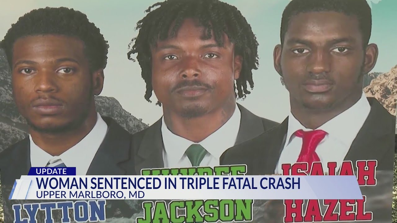 Woman sentenced in deadly triple crash killing NFL rookie in Upper Marlboro