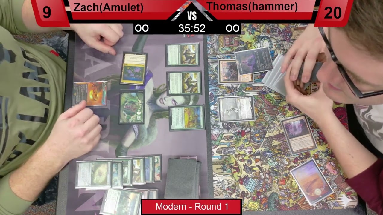 Amulet Titan vs Mono White Hammer | Modern