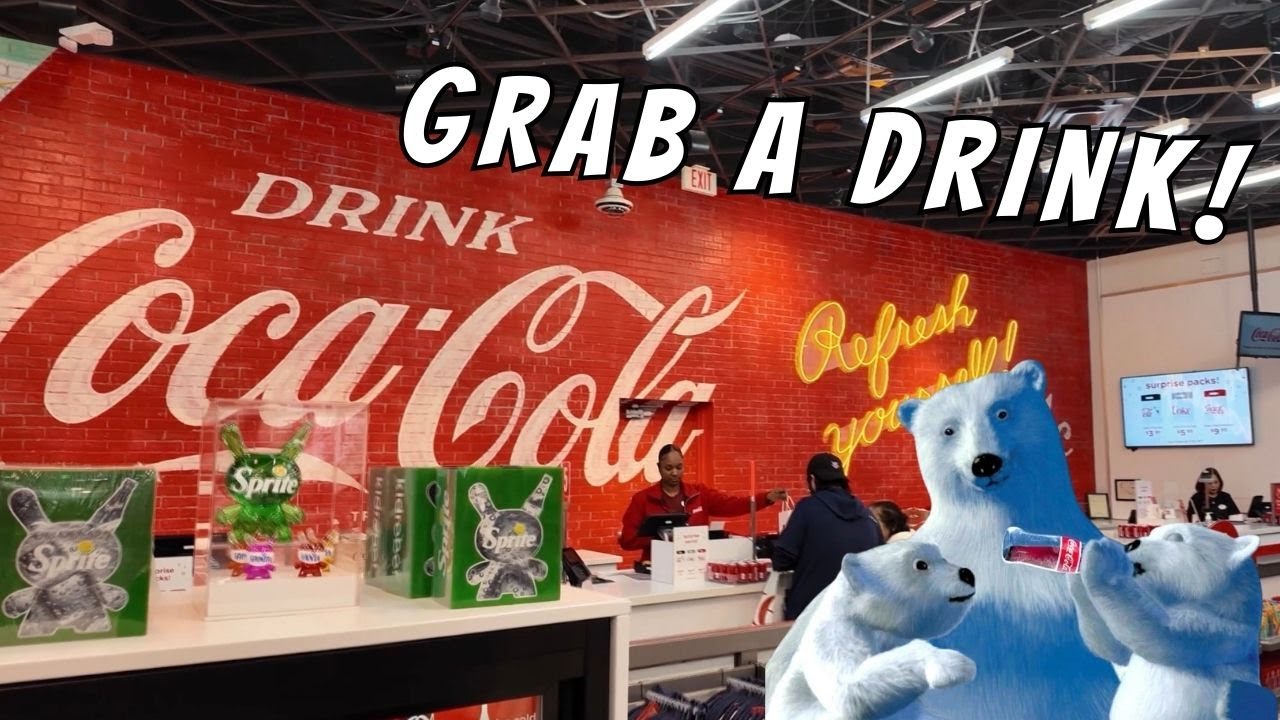 Полный тур! Магазин Coca-Cola на Лас-Вегас-Стрип, конец января 2026 года.
