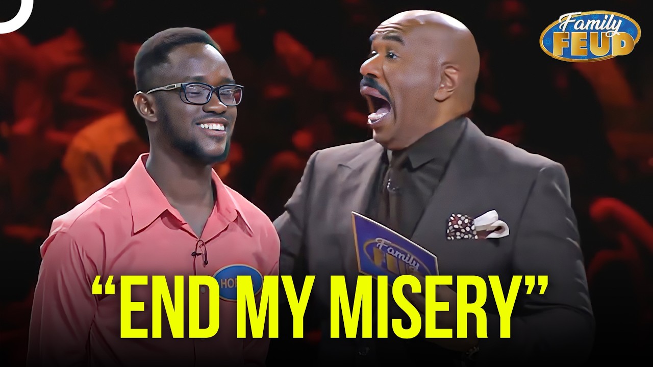 Moments When Steve Wanted to CANCEL Fast Money! | Family Feud Compilations