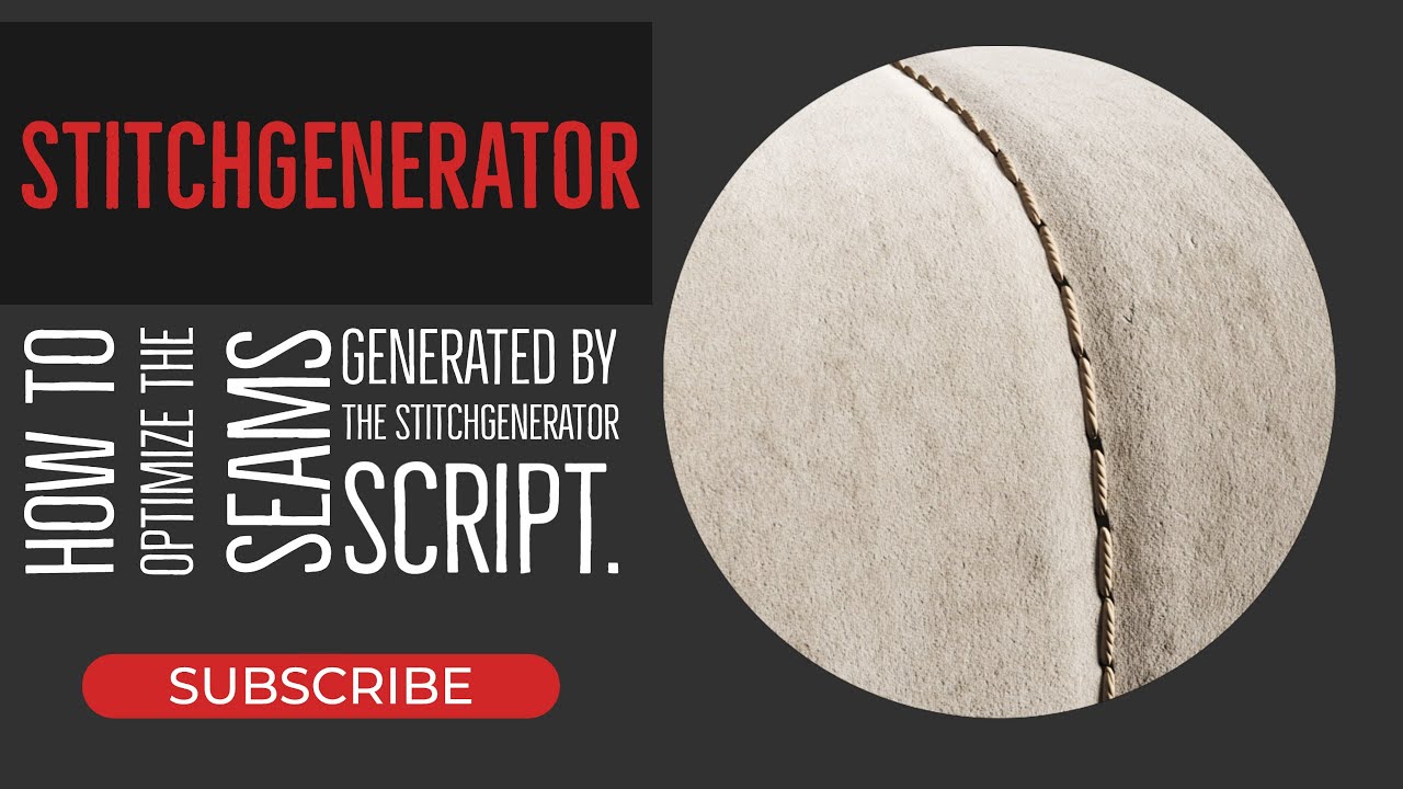 3dsmax - Expert Tips and Tricks for Optimizing Stitch Generator