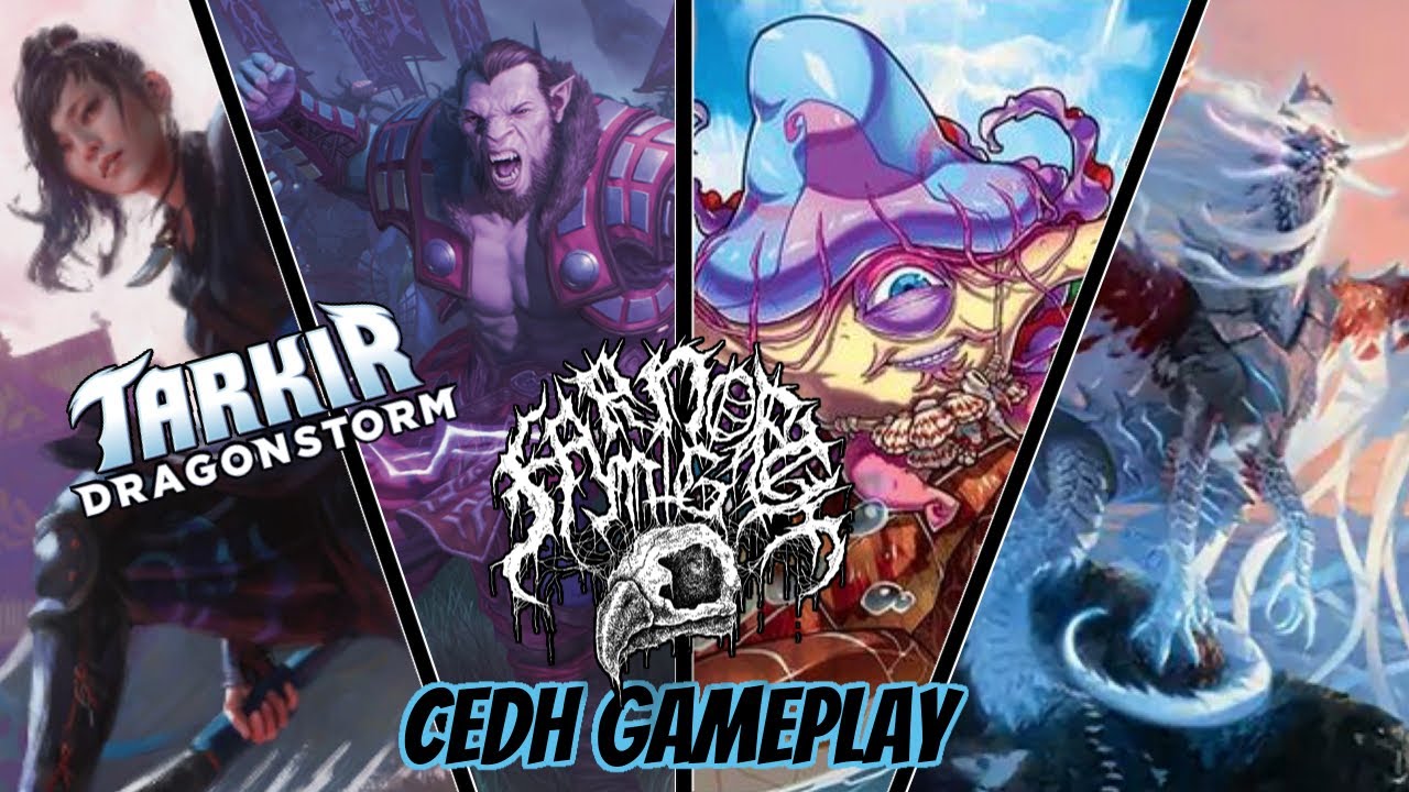 TARKIR DRAGONSTORM IN CEDH! cEDH Gameplay - Zurgo vs Shiko vs Plagon vs Yuriko