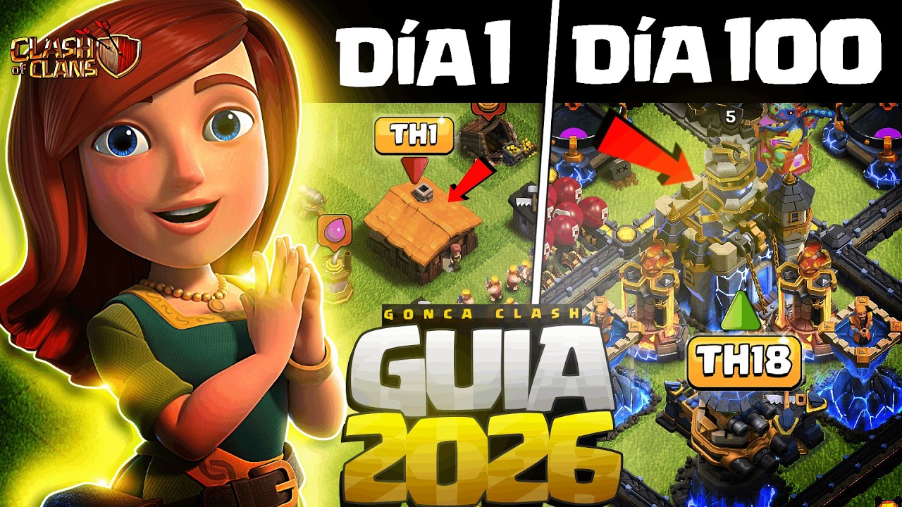 🚀 La GU&Iacute;A DEFINITIVA para Empezar (o Volver) a Clash of Clans en 2026 (10 CLAVES)