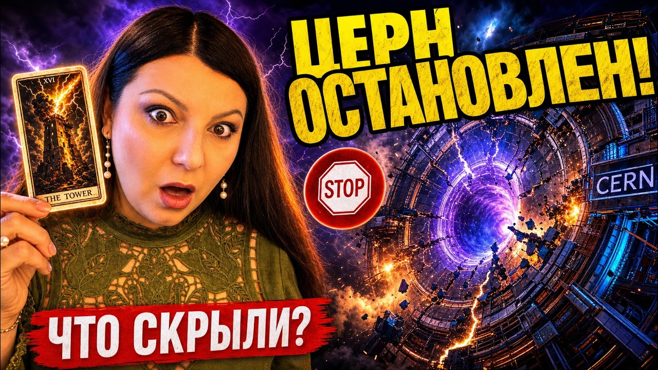 🔴 Адронный Коллайдер ОСТАНОВЛЕН! Что СКРЫВАЮТ? Таро-расклад &copy; Юлия Петрова